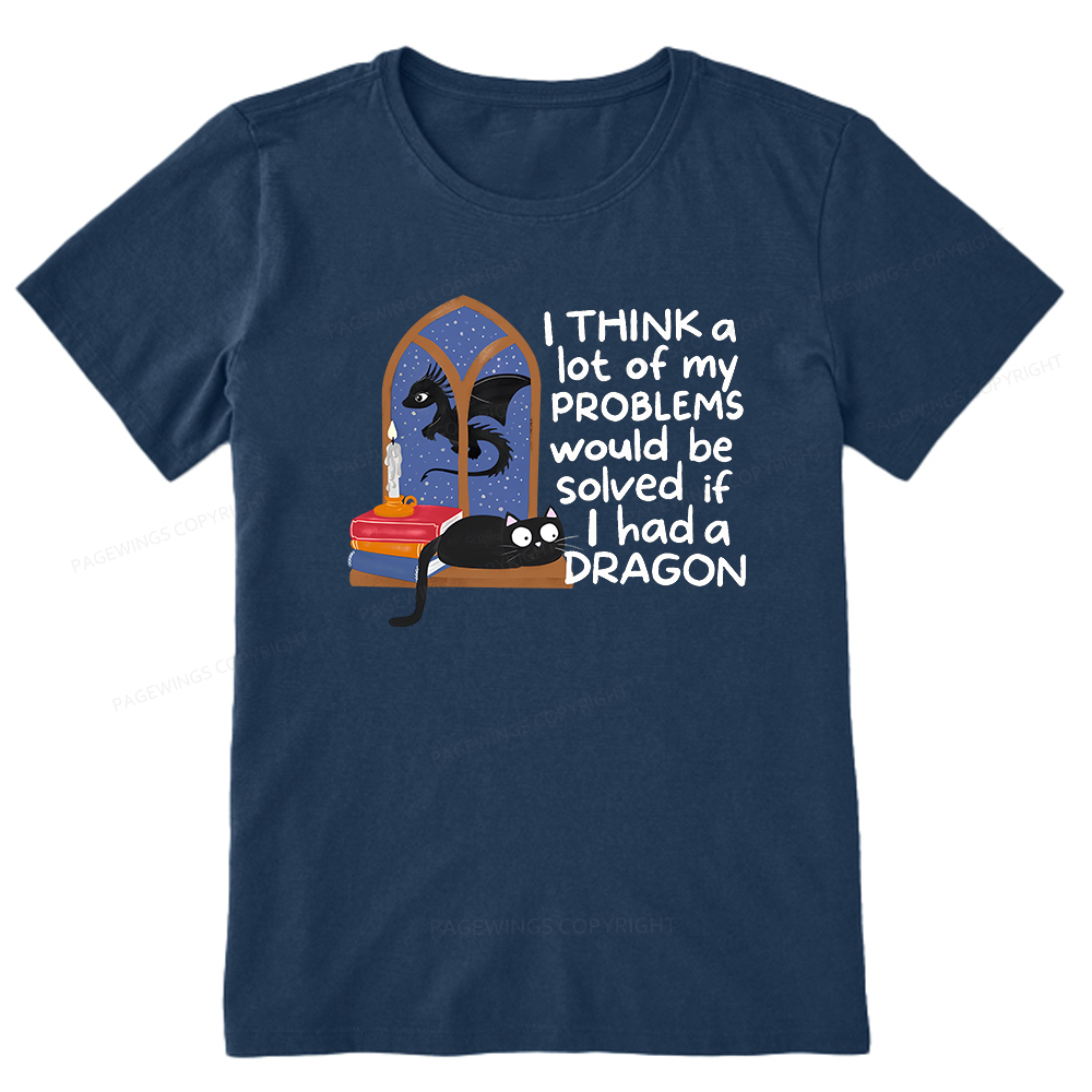 Pagewings If I Had A BookDragon Unisex Classic T-shirt