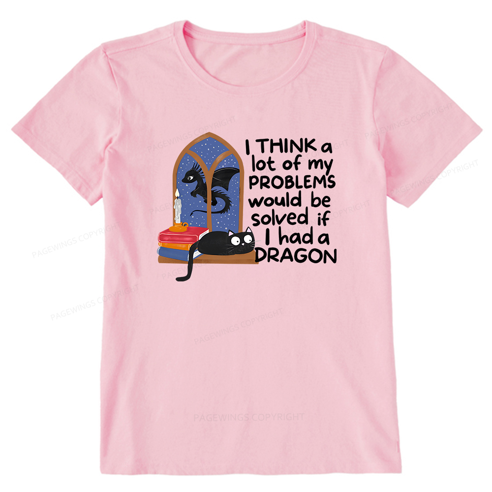 Pagewings If I Had A BookDragon Unisex Classic T-shirt