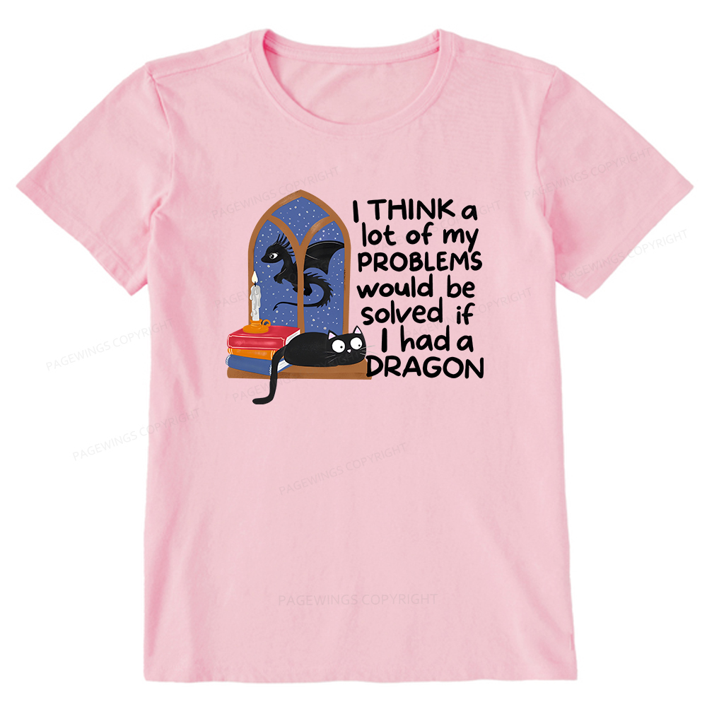 Pagewings If I Had A BookDragon Unisex Classic T-shirt