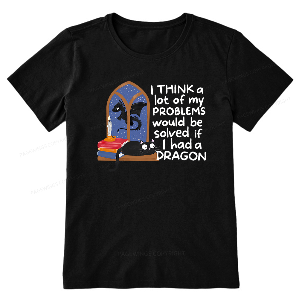 Pagewings If I Had A BookDragon Unisex Classic T-shirt