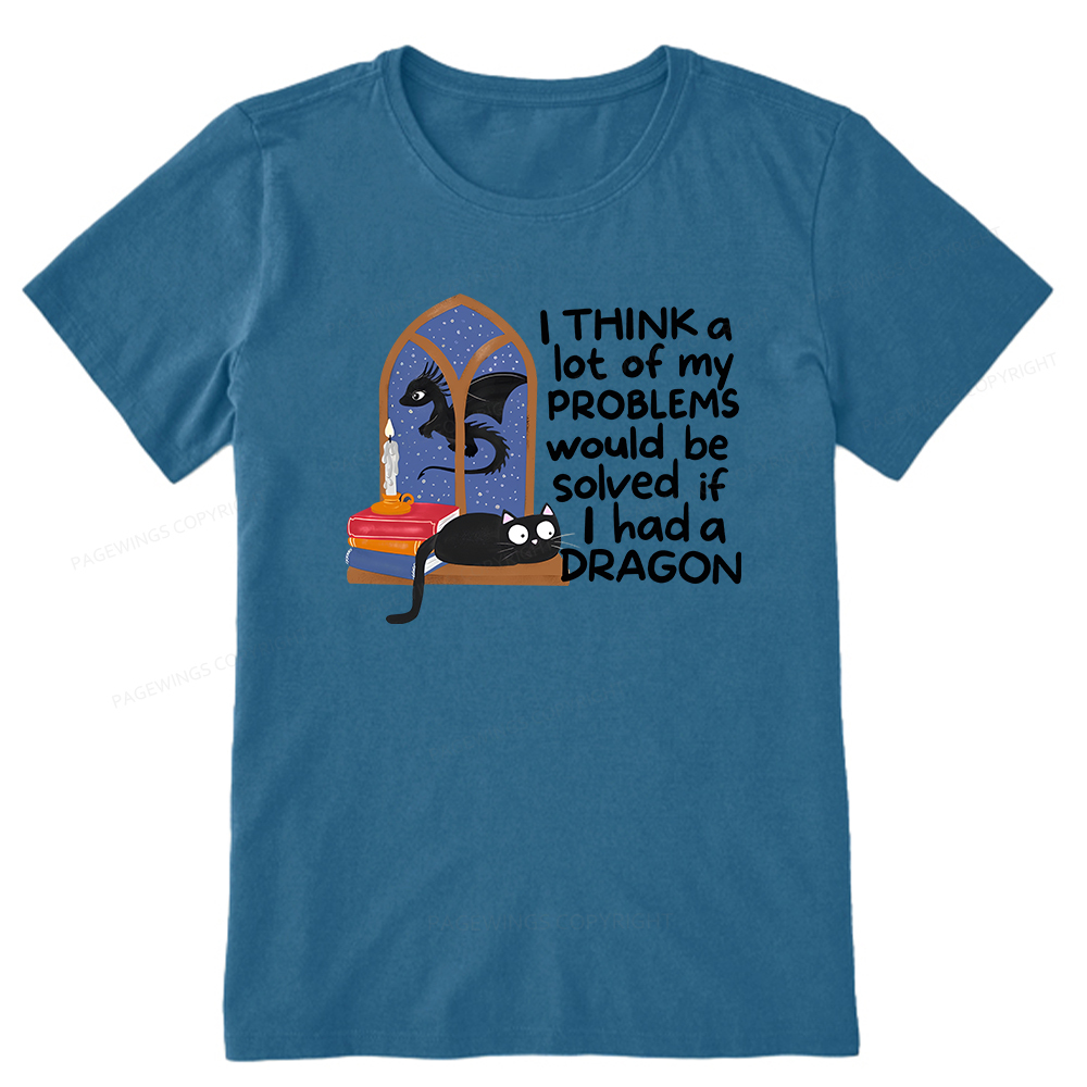 Pagewings If I Had A BookDragon Unisex Classic T-shirt