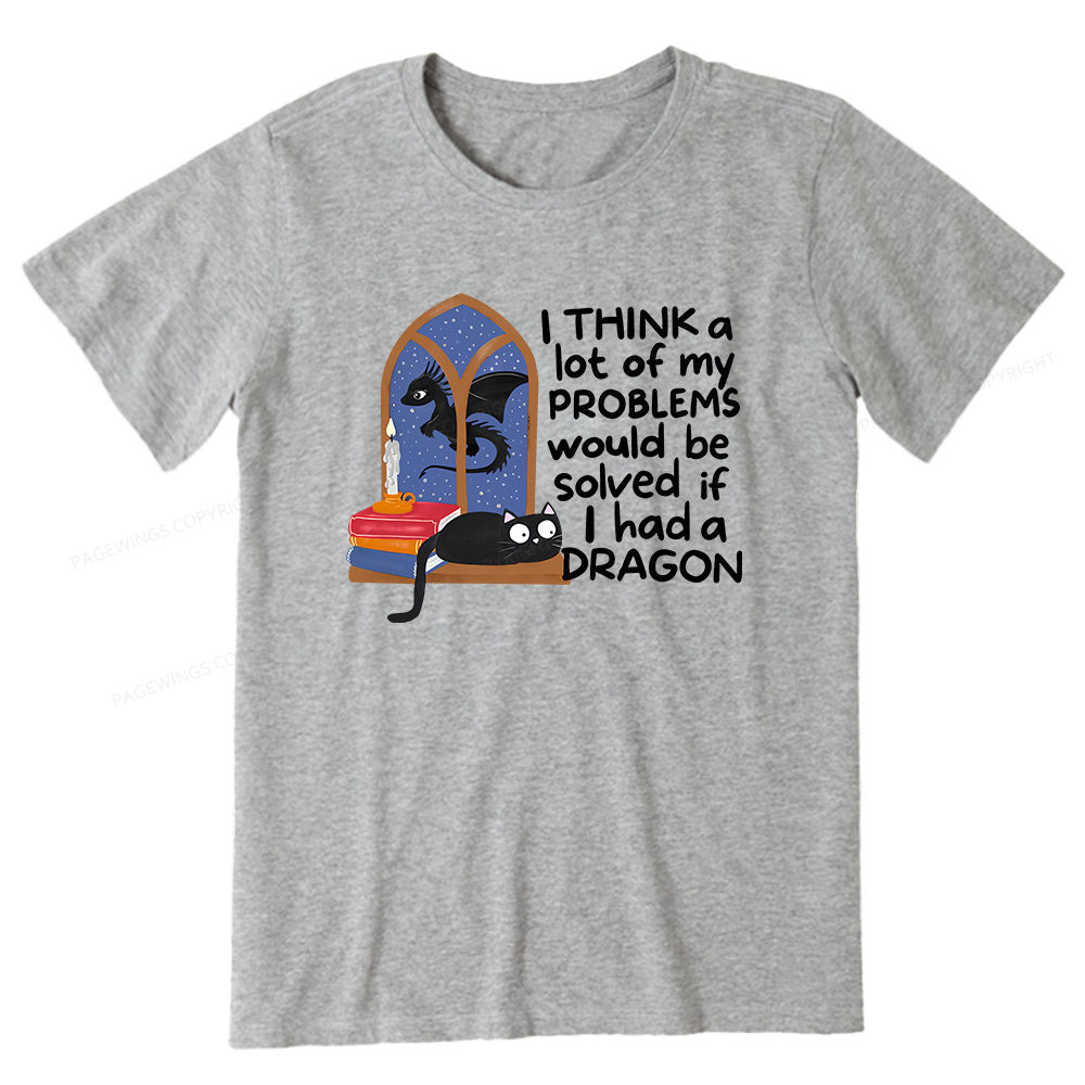 Pagewings If I Had A BookDragon Unisex Classic T-shirt