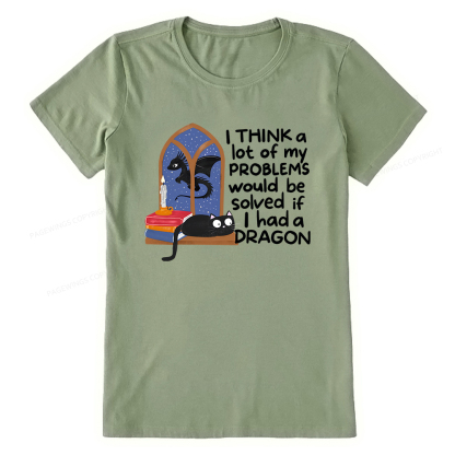 Pagewings If I Had A BookDragon Unisex Classic T-shirt