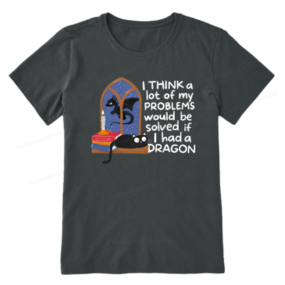 Pagewings If I Had A BookDragon Unisex Classic T-shirt