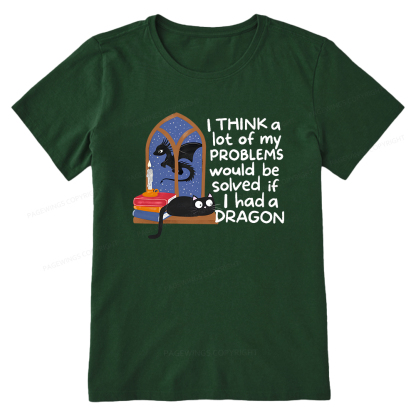 Pagewings If I Had A BookDragon Unisex Classic T-shirt