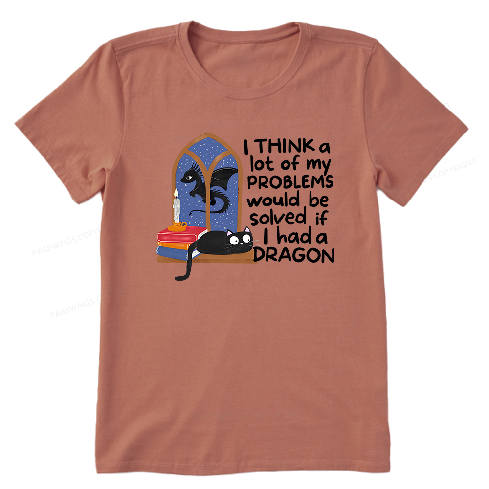 Pagewings If I Had A BookDragon Unisex Classic T-shirt
