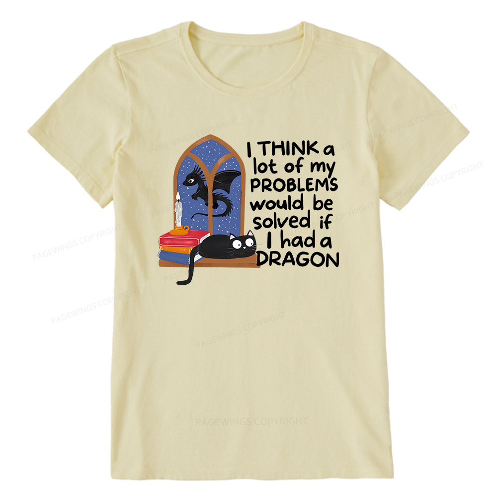 Pagewings If I Had A BookDragon Unisex Classic T-shirt