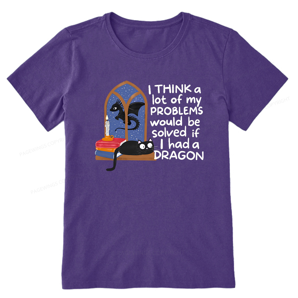 Pagewings If I Had A BookDragon Unisex Classic T-shirt
