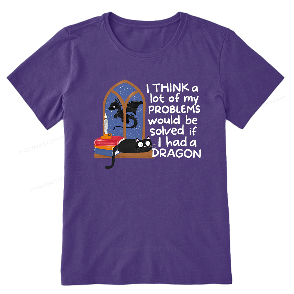 Pagewings If I Had A BookDragon Unisex Classic T-shirt