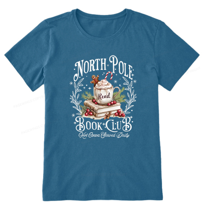Pagewings Funny North Pole Book Club Unisex Classic T-shirt