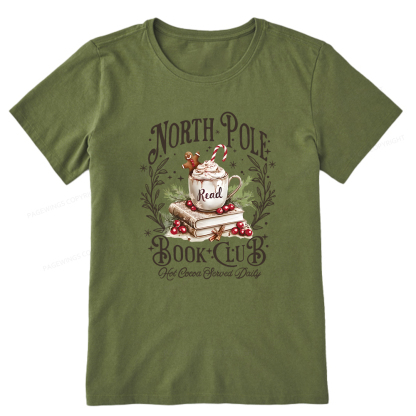 Pagewings Funny North Pole Book Club Unisex Classic T-shirt