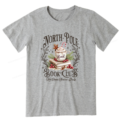 Pagewings Funny North Pole Book Club Unisex Classic T-shirt
