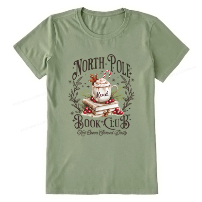 Pagewings Funny North Pole Book Club Unisex Classic T-shirt