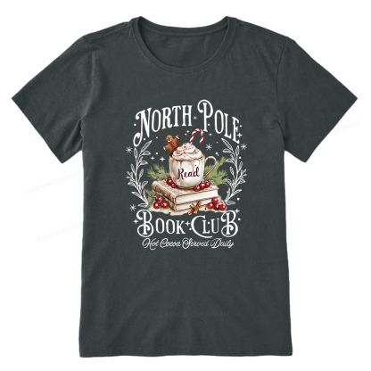 Pagewings Funny North Pole Book Club Unisex Classic T-shirt