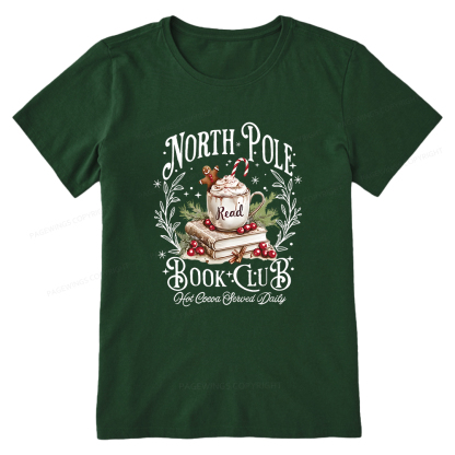 Pagewings Funny North Pole Book Club Unisex Classic T-shirt