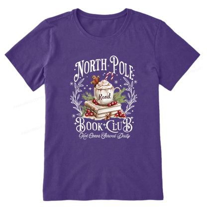 Pagewings Funny North Pole Book Club Unisex Classic T-shirt