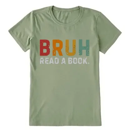 Pagewings Read A Book Bruh Unisex Classic T-shirt