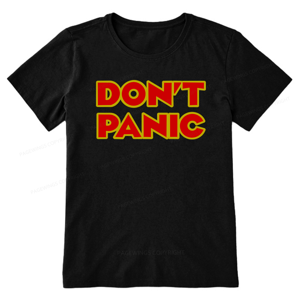 Pagewings Don't Panic Unisex Classic T-shirt