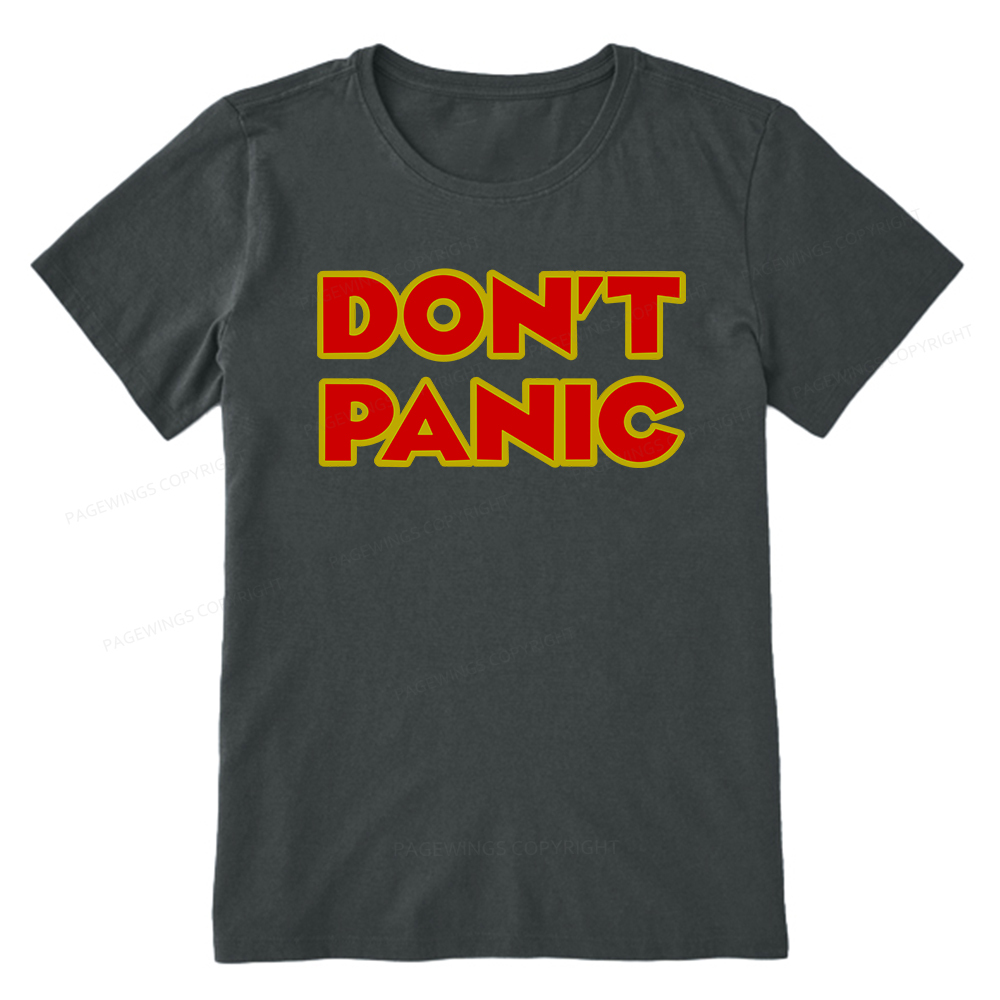 Pagewings Don't Panic Unisex Classic T-shirt