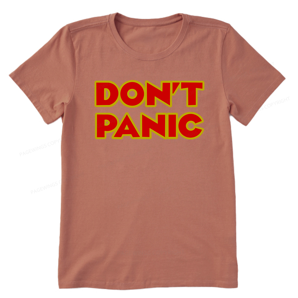 Pagewings Don't Panic Unisex Classic T-shirt