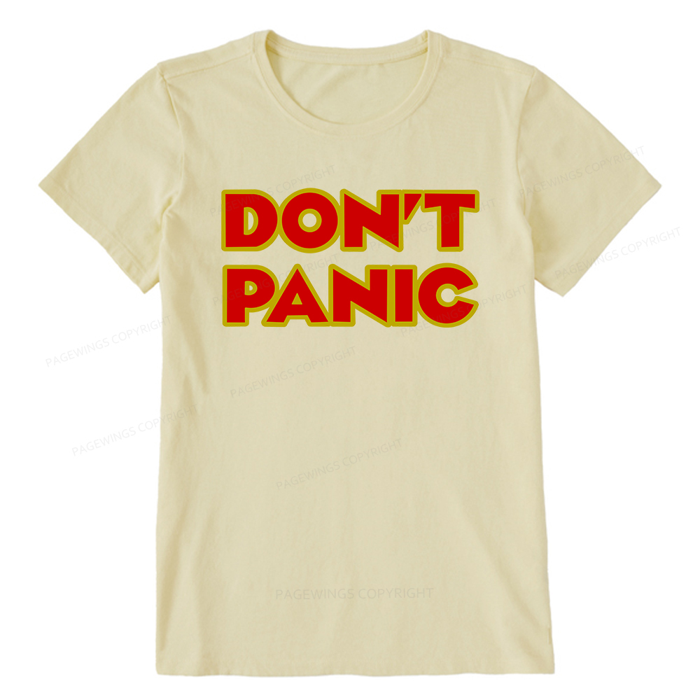 Pagewings Don't Panic Unisex Classic T-shirt