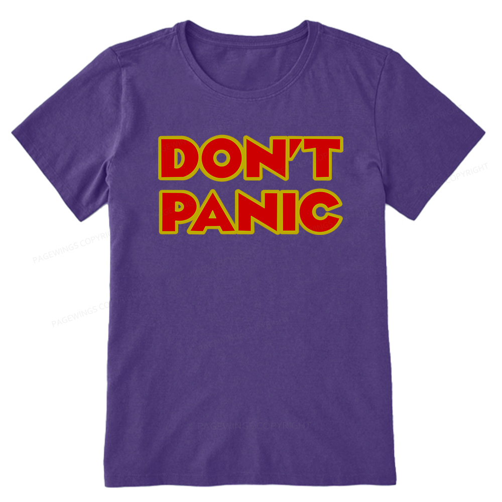 Pagewings Don't Panic Unisex Classic T-shirt