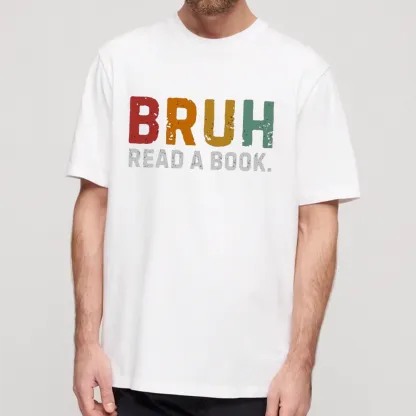Pagewings Read A Book Bruh Unisex Classic T-shirt
