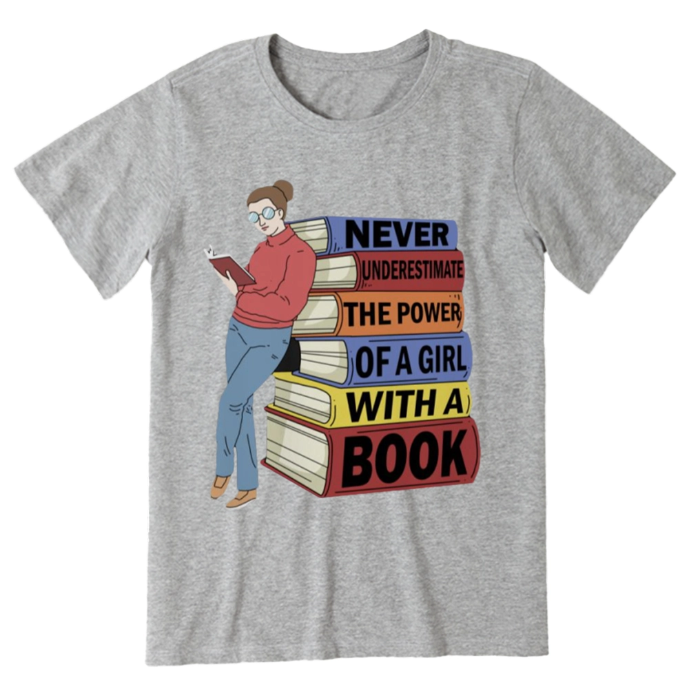 Pagewings Power Of A Girl With A Book Unisex Classic T-shirt