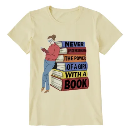 Pagewings Power Of A Girl With A Book Unisex Classic T-shirt