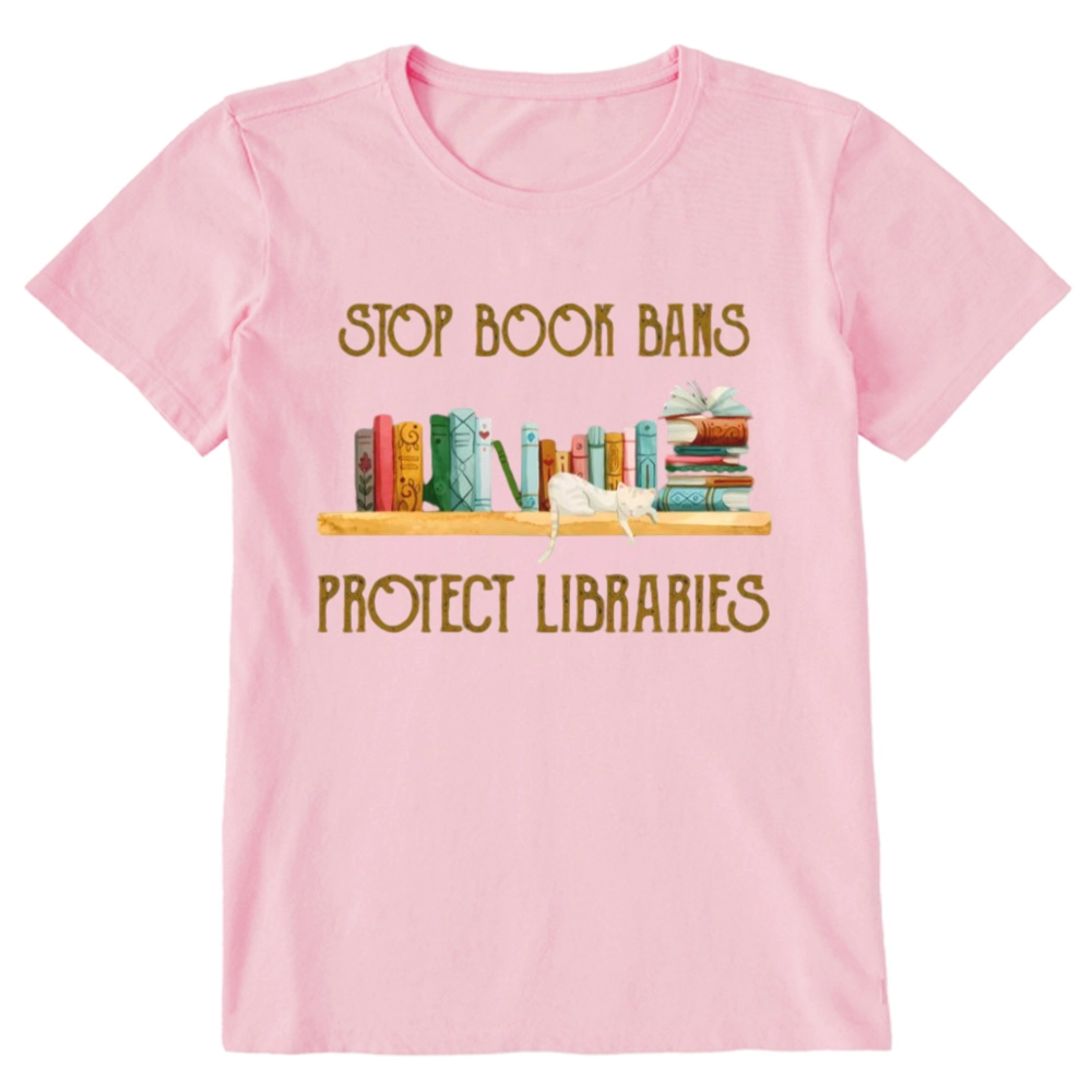 Pagewings Stop Book Bans Protect Libraries Unisex Classic T-shirt