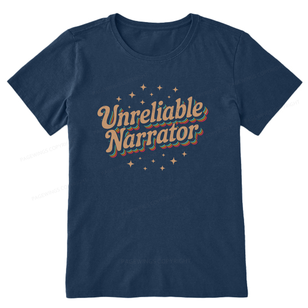 Pagewings Unreliable Narrator Unisex Classic T-shirt