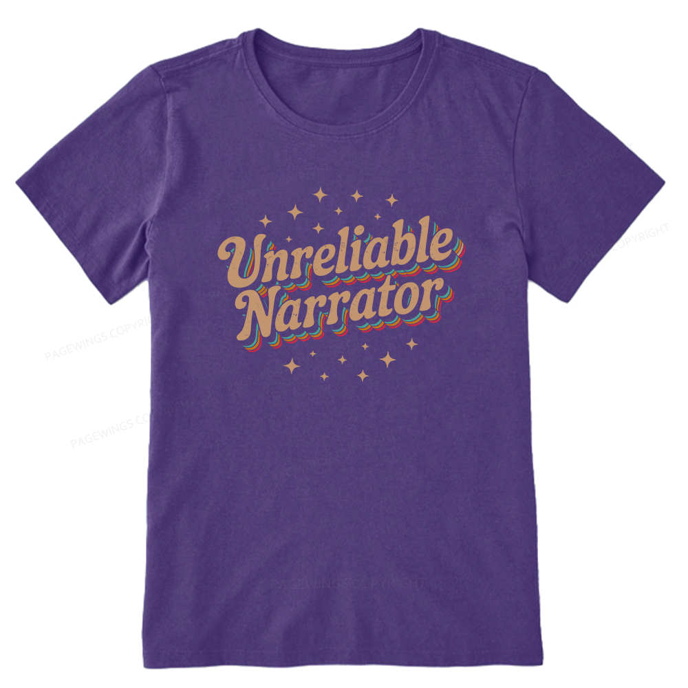 Pagewings Unreliable Narrator Unisex Classic T-shirt