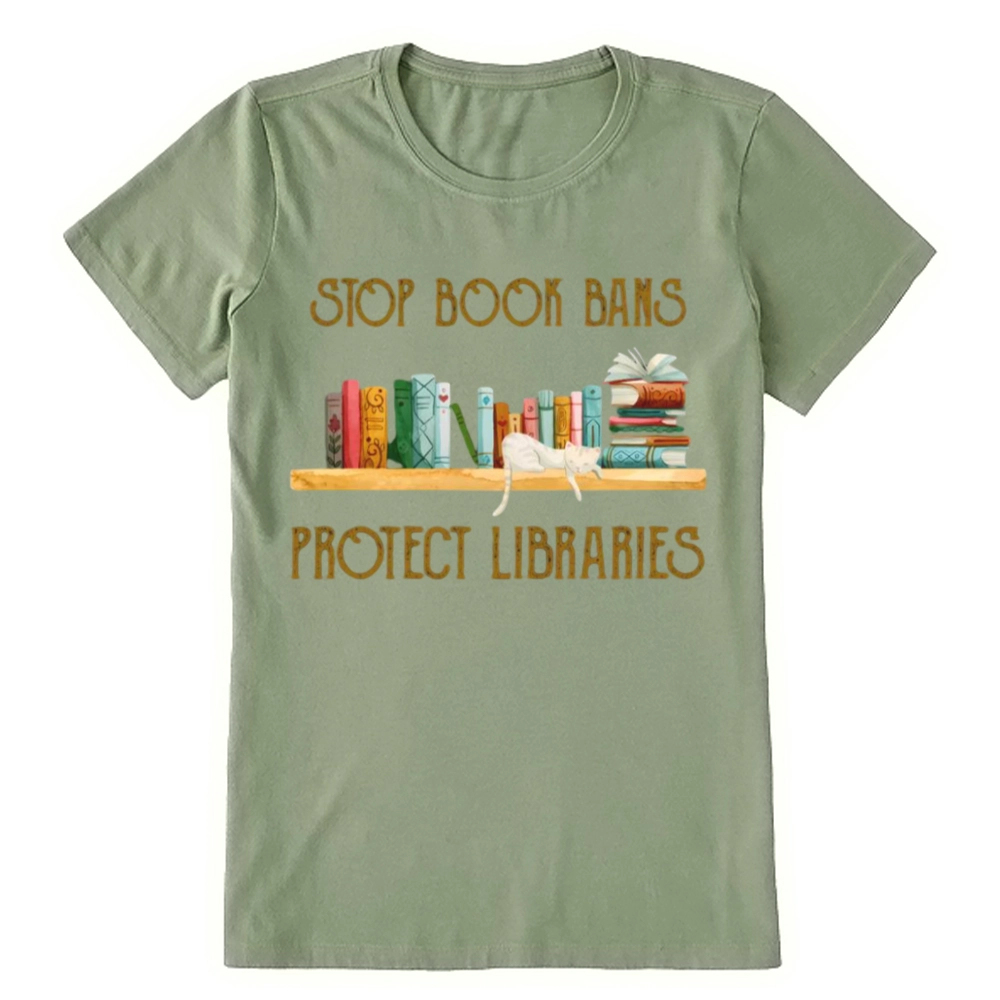 Pagewings Stop Book Bans Protect Libraries Unisex Classic T-shirt