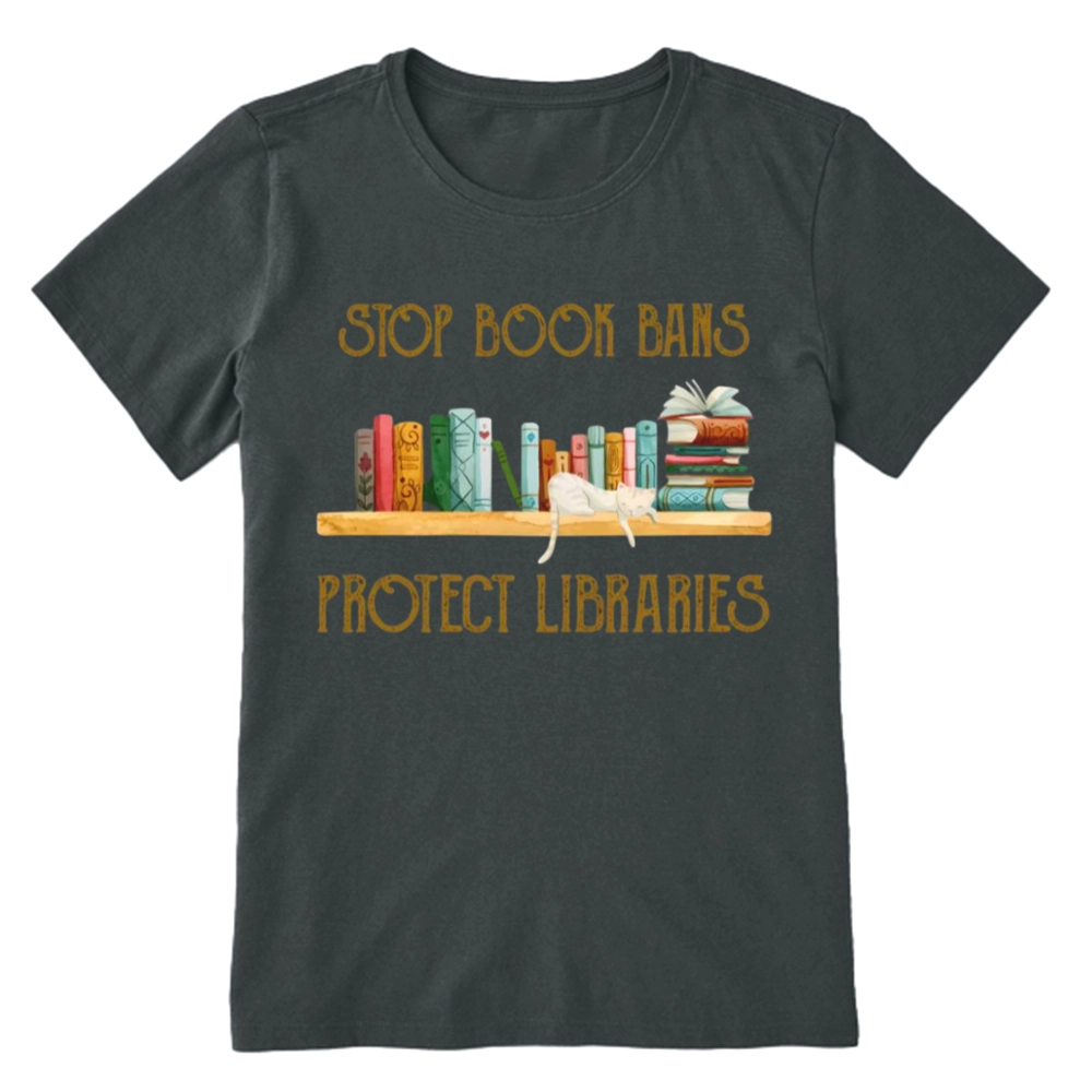 Pagewings Stop Book Bans Protect Libraries Unisex Classic T-shirt