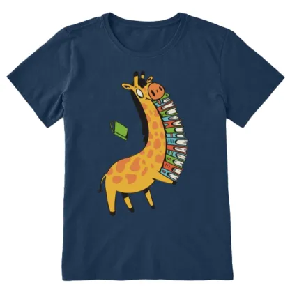 Pagewings Book Giraff Unisex Classic T-shirt