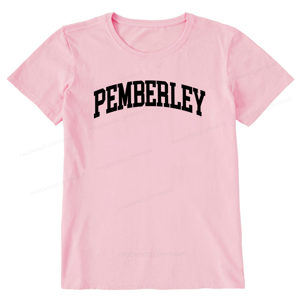 Pagewings Pemberley Bookworm Unisex Classic T-shirt