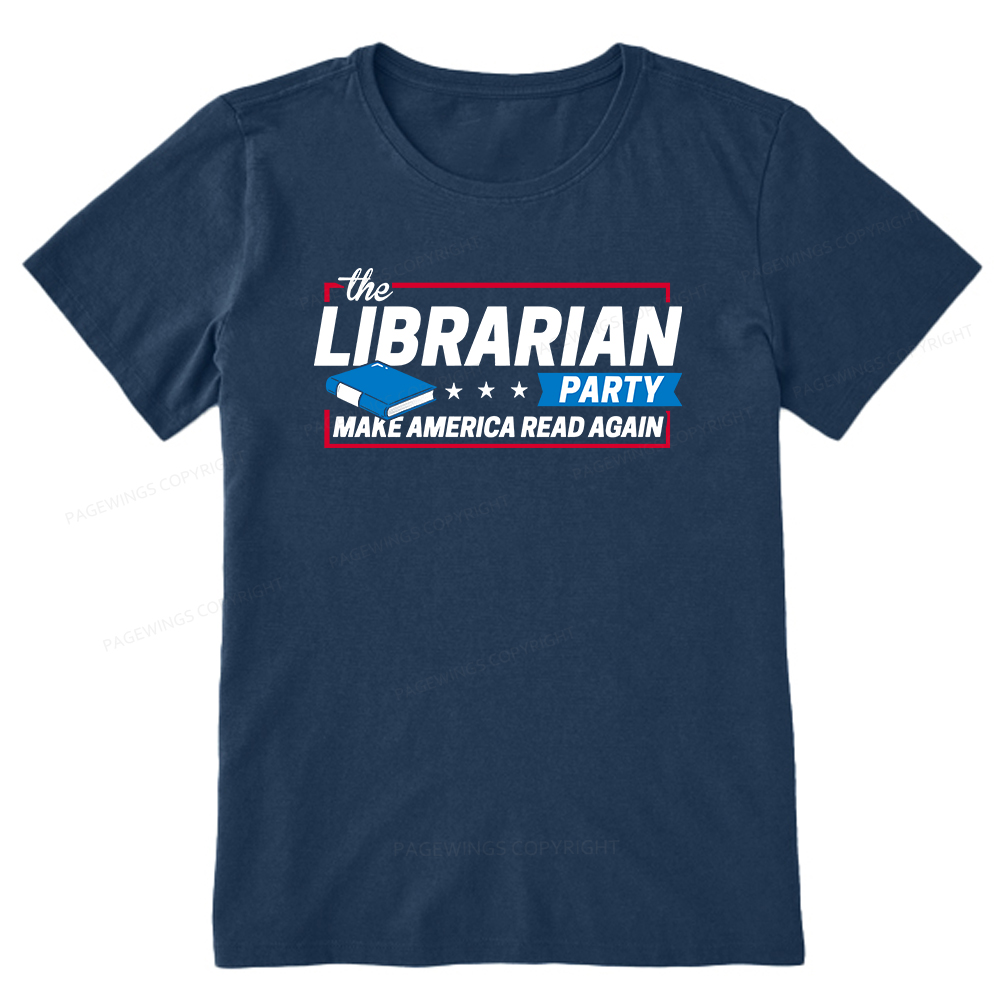 Pagewings The Librarian Party Unisex Classic T-shirt