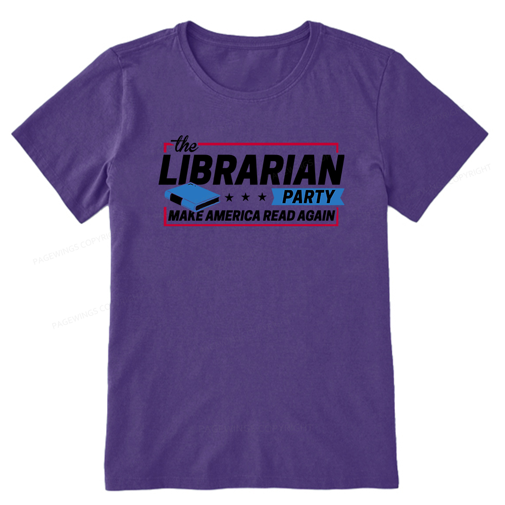 Pagewings The Librarian Party Unisex Classic T-shirt
