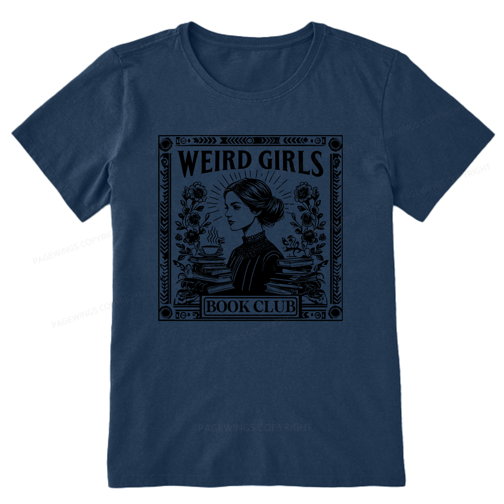 Pagewings Weird Girls Book Club Unisex Classic T-shirt