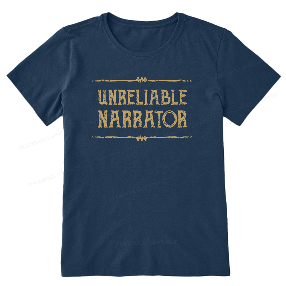 Pagewings Unreliable Narrator Unisex Classic T-shirt
