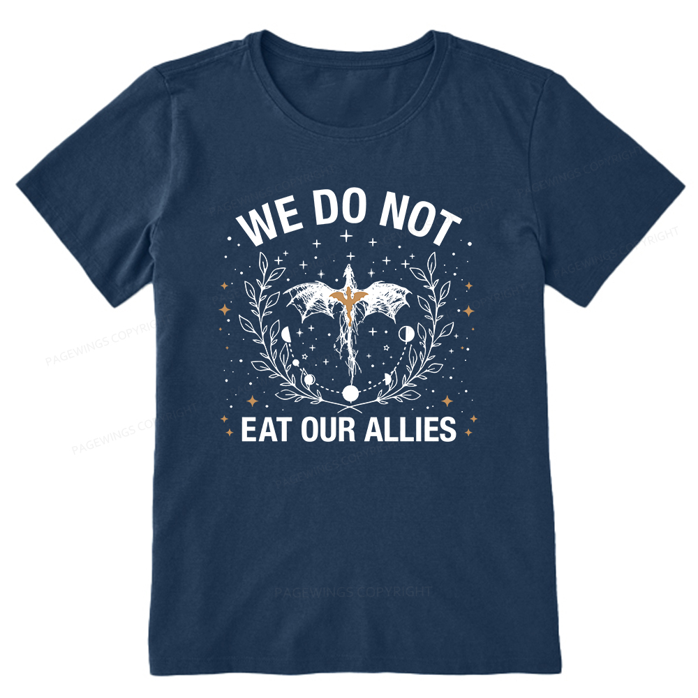 Pagewings We Do Not Eat Our Allies Unisex Classic T-shirt