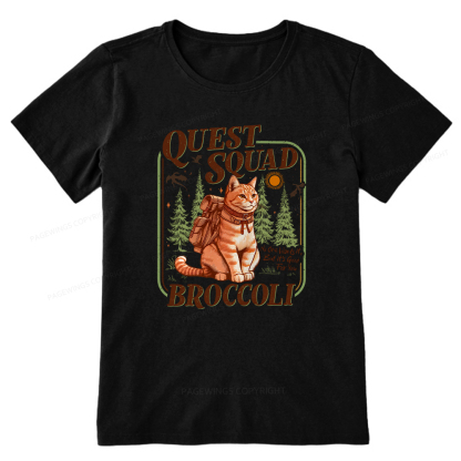 Pagewings Quest Squad Broccoli Unisex Classic T-shirt