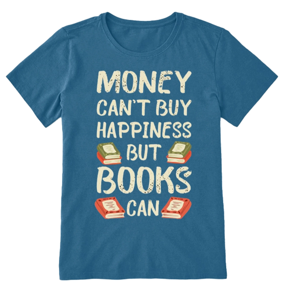 Pagewings Money Can't Buy Happiness But Books Can Unisex Classic T-shirt