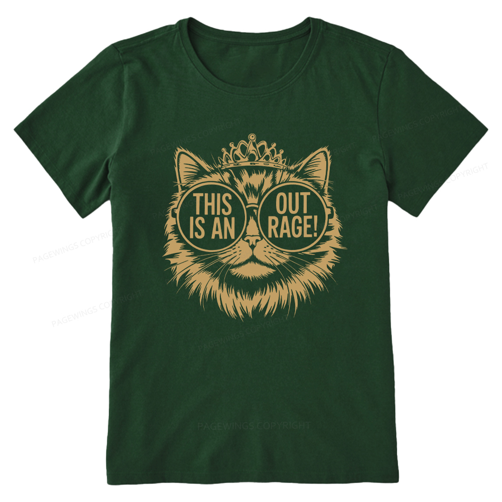 Pagewings This Is An Outrage Unisex Classic T-shirt