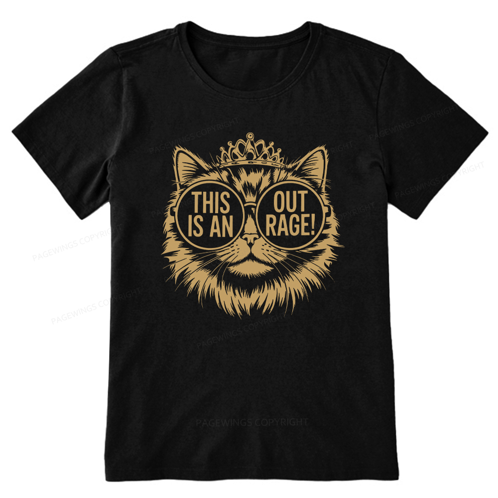 Pagewings This Is An Outrage Unisex Classic T-shirt