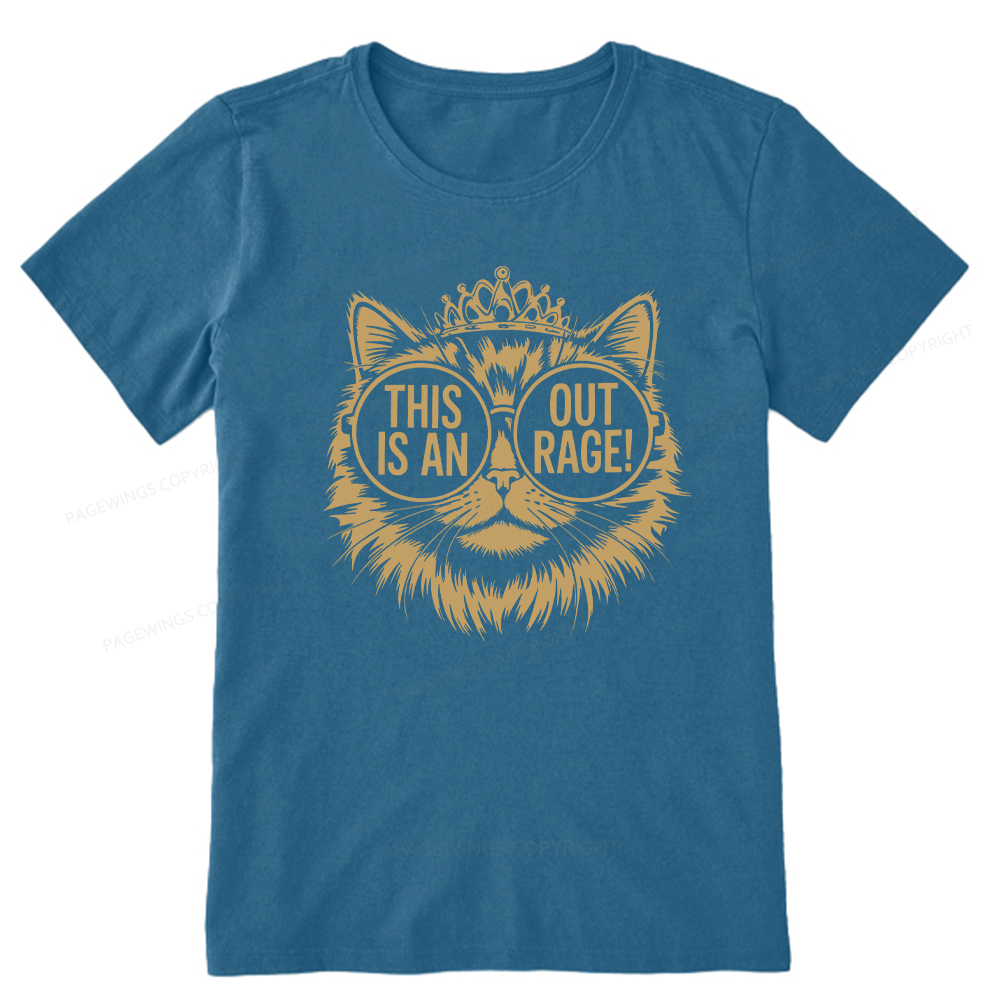 Pagewings This Is An Outrage Unisex Classic T-shirt