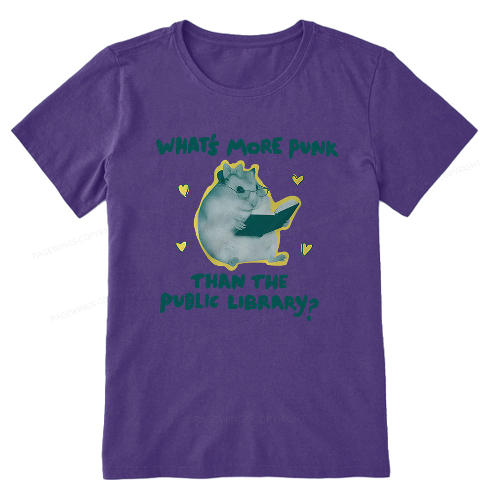 Pagewings What’s More Punk Than The Public Library Unisex Classic T-shirt