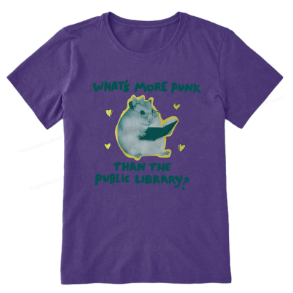 Pagewings What’s More Punk Than The Public Library Unisex Classic T-shirt