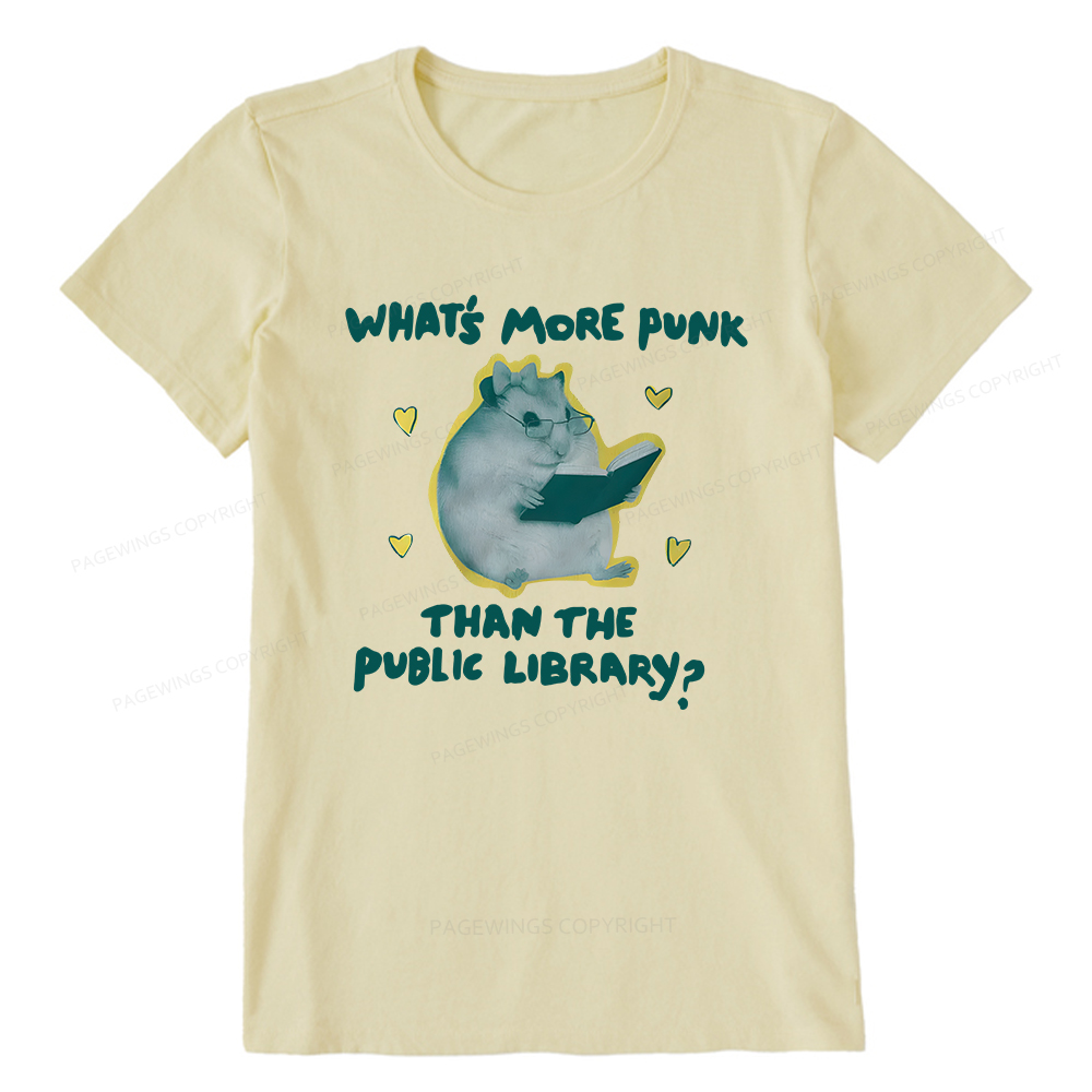 Pagewings What’s More Punk Than The Public Library Unisex Classic T-shirt