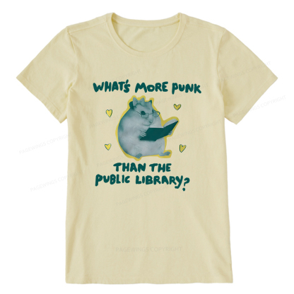 Pagewings What’s More Punk Than The Public Library Unisex Classic T-shirt